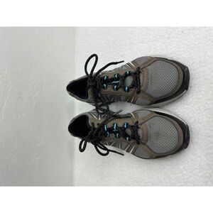 High‎ Sierra Spartan Gray Hiking Shoes Laces Black Blue Accents Womens Size 6